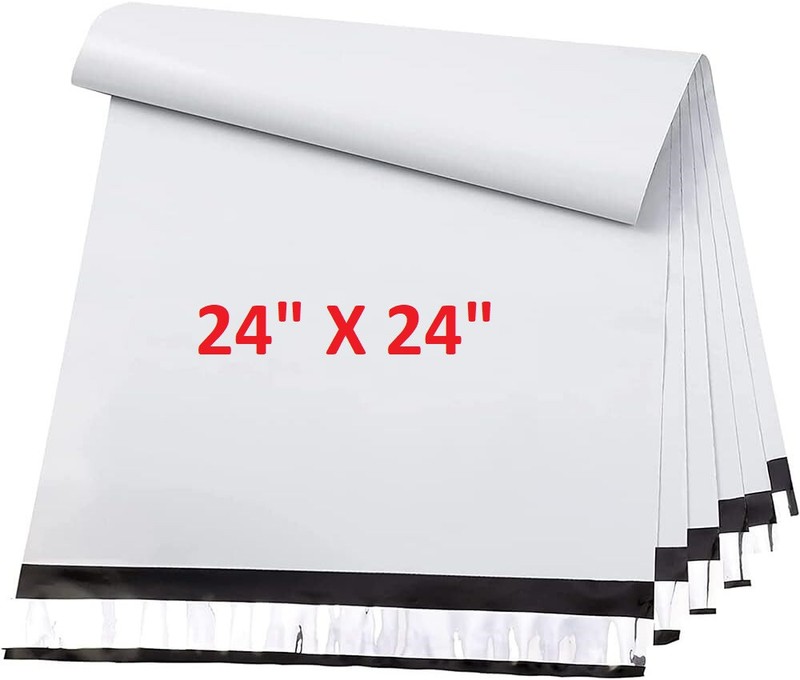 200 Pack White 24×24″ Large POLY Mailer Self Seal Strong BAGS ENVELOPES SHIPPING