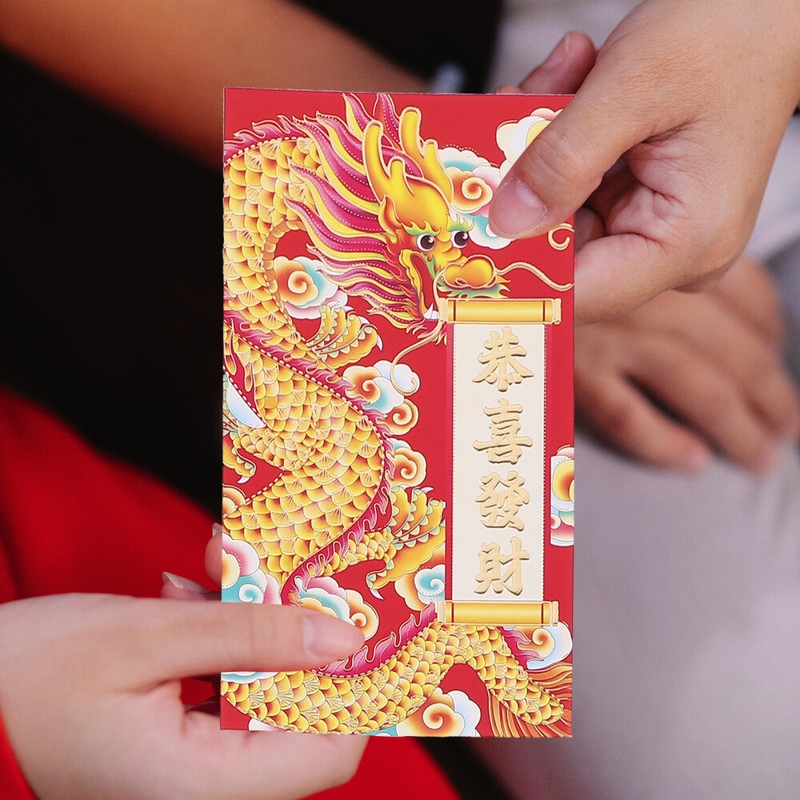 30PCS Chinese Style Red Envelopes Packets Lucky Money Bags 2024 Red Envelopes gallery