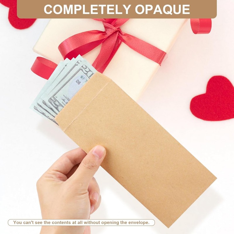 Money Envelopes for Cash 100 Pack 6.5 X 3.5 Cash Envelopes 100 Envelopes gallery