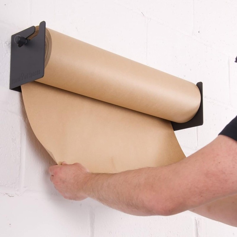 36″ 40 # 900′ Brown Kraft Paper Roll Shipping Wrapping Cushioning Void Fill