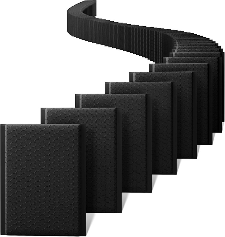 Bubble Mailers 6X10 Inch 100 Pack Black Usable Size 6X9″ Opaque Padded Envelopes