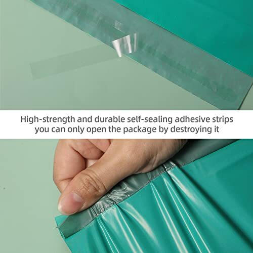 120 Pieces Poly Mailer Envelope 4 Assorted Sizes Shipping Classic Style Green gallery