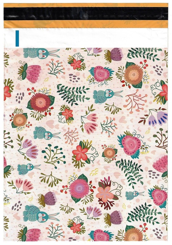 200 Bags 100 10x13 Pink Peony, 100 10x13 Cute Rabbits Designer Poly Mailers gallery