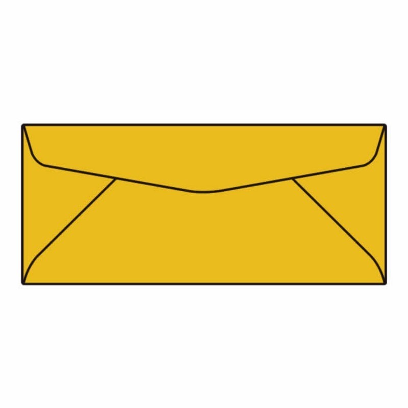 #10 Regular Business Envelopes, 4-1/8″ x 9-1/2″, 24#, Tan / Brown Kraft, No