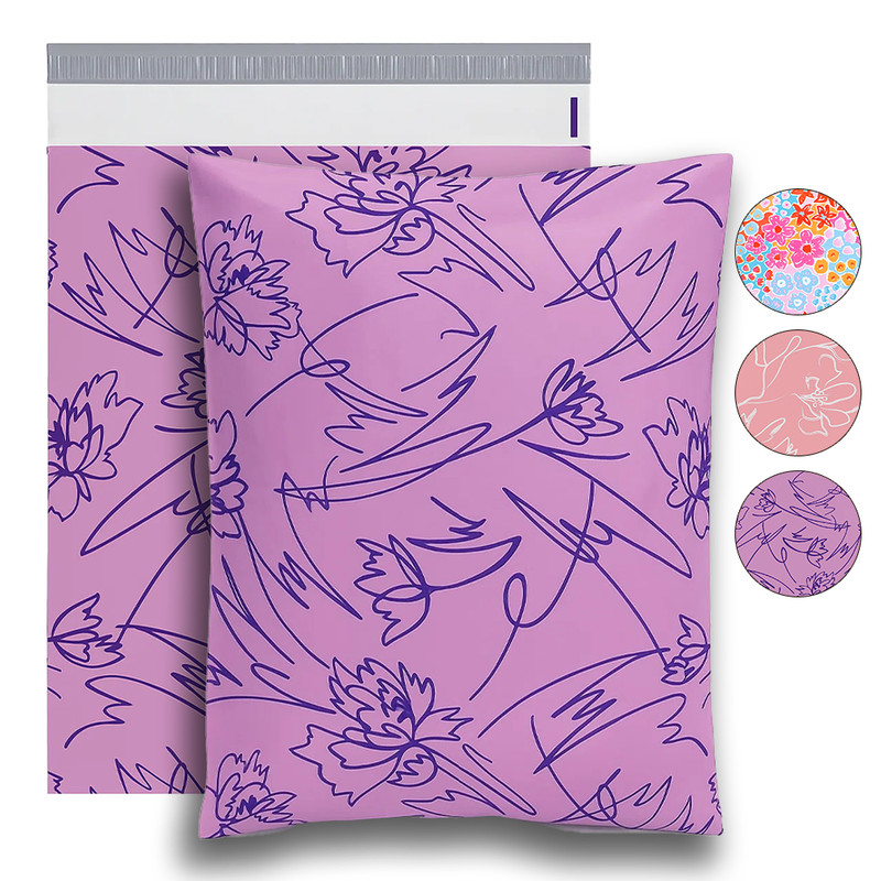 6x9 10x13 12x15.5 14.5x19 Self Seal Custom Cute Poly Mailers Shipping Bags gallery