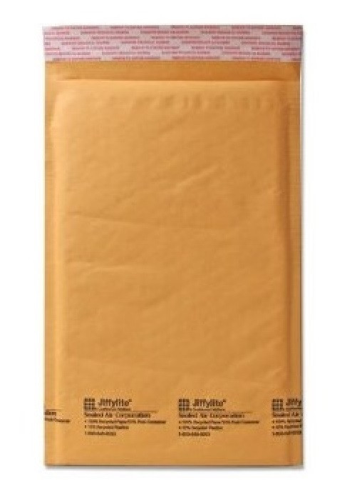 Kraft Bubble Various Brand Cushioned Mailers (60 Pack) Self Seal #0, 6 x 10 Inch