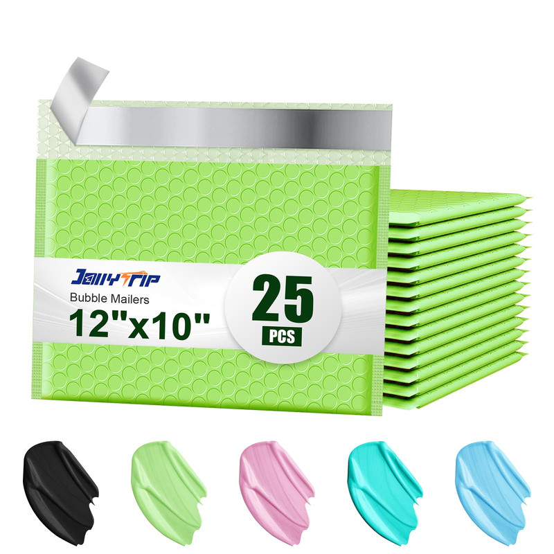Jollytrip Bubble Mailers A4 Paper Size 12X10 Padded Envelopes For 25 Pack