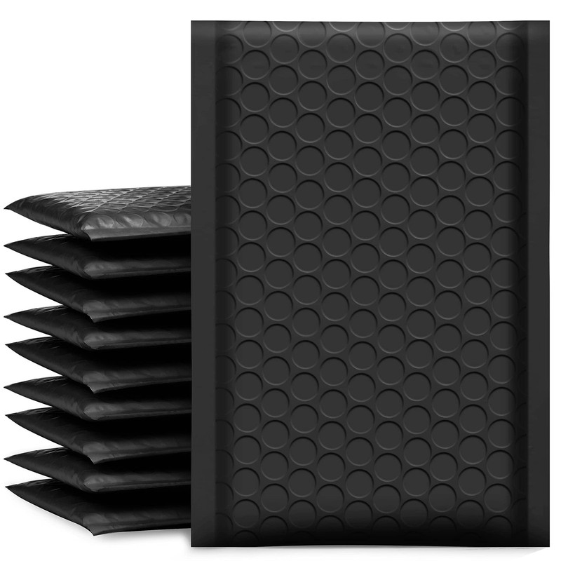 Padded Envelopes 4×8 Inch, 50 Pack, Opaque, Adhesive, Makeup Supplies