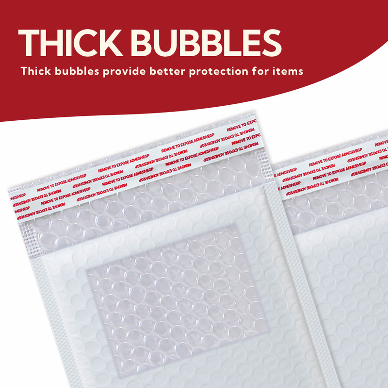 5 units #2 8.5"x12" Poly Bubble Padded Envelopes Mailers Made In USA gallery