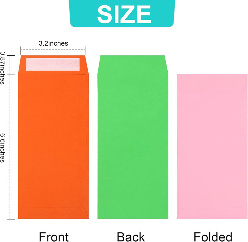 Cash Envelopes -120 Envelopes Money Saving Challenge, 3.2X6.6Inch Money Envelope gallery
