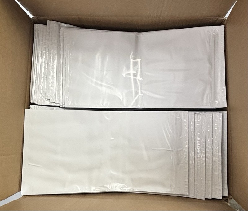 RCF510 5 X 10 in. 2 Mil Poly Resealable Clear Face Document Envelopes – 1000 pcs