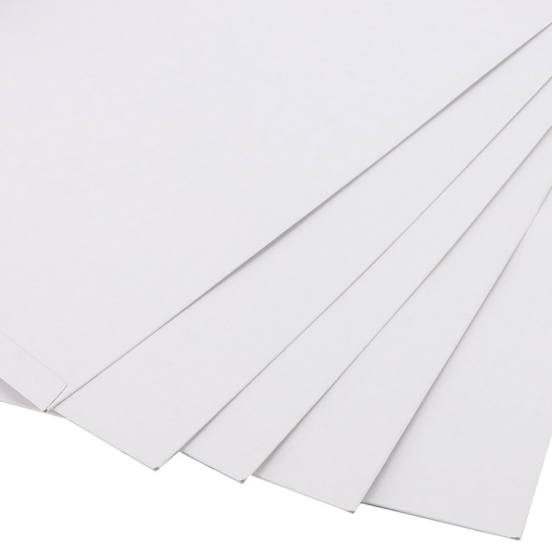 White 9x12 Inch Stay Flat Cardboard Envelope Mailers 300GSM Self Seal 50 PCS gallery