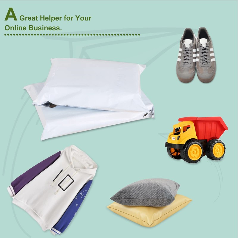 SJPACK 10x13-inch 500 Bags 2.5 Mil Poly Mailers Envelopes Bags With Self-sealing gallery