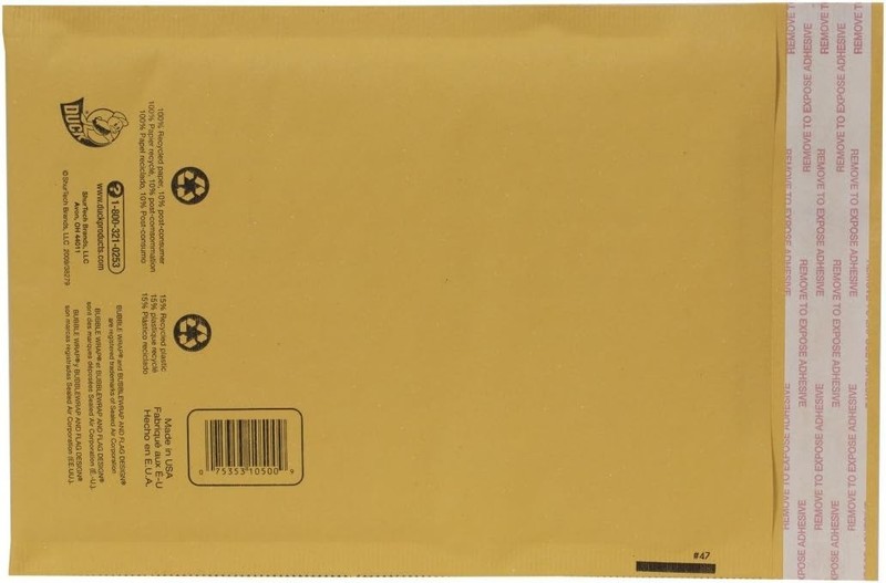 Self-Seal Kraft Bubble Mailers 6x9 in Tan - 5-Pack for Everyday Mail Needs gallery