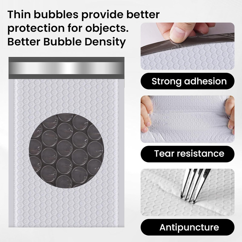 Bubble Mailers 6X10Inch 100Pack Grey Bubble Mailers Self-Seal Padded Mailing Env gallery