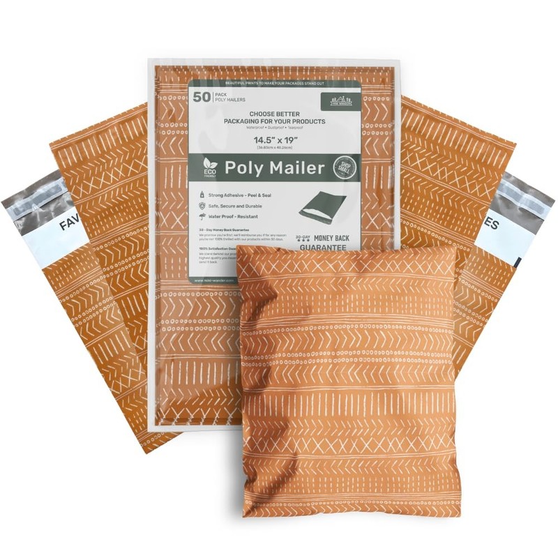 Poly Mailers 14.5×19 Inch 50 Pack Extra-Large Shipping Bags | Strong Thick Ma…