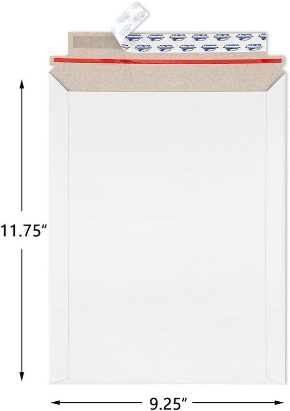Convenient 25 Pack of 9x11.5 Self-Seal Photo Mailers - Perfect for All Occasions gallery