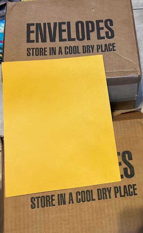 HUGE LOT Box 250 + 215 = 465 9″x 12″ Standard Paper Size Kraft Manila Envelopes