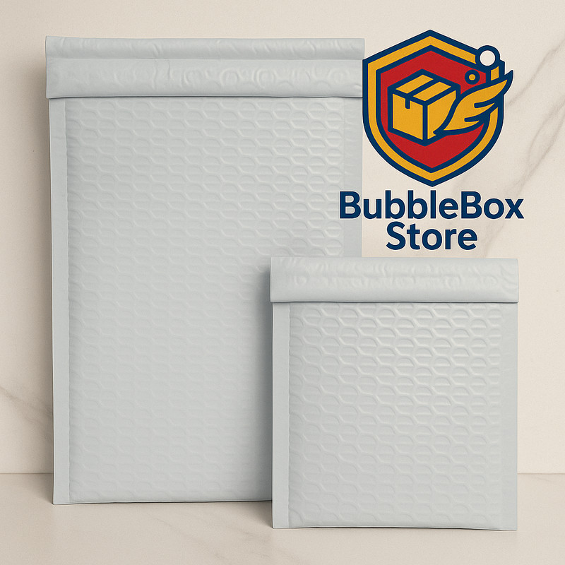 ANY SIZE POLY BUBBLE MAILERS SHIPPING PADDED BAGS MAILING ENVELOPES SELF SEAL gallery
