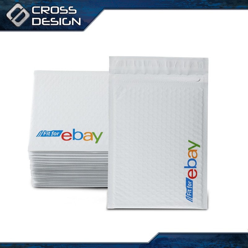 100pcs Padded Bubble Mailer Envelope 6.5” x 9.25” With Color Logo