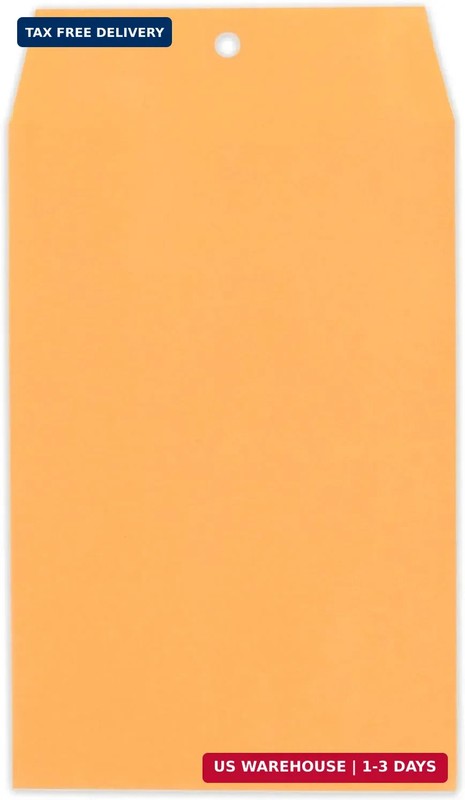 Mead Envelopes, 6" x 9", Clasp Closure, Brown Kraft All-Purpose 24-lb Paper Mail gallery