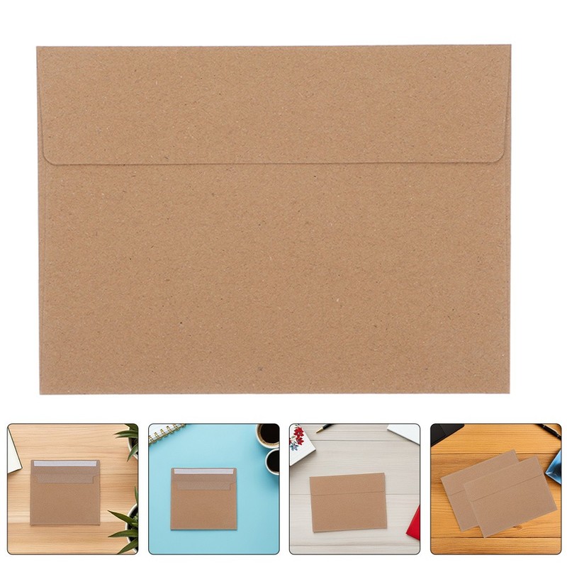 60 Pcs Wedding Invitation Envelopes Self Seal Greeting Card Mailing