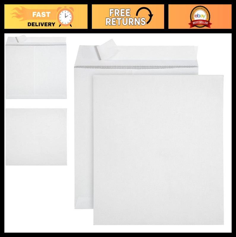 250 Self-Seal Security Catalog Envelopes 6×9 for Booklets, Cards & Brochures