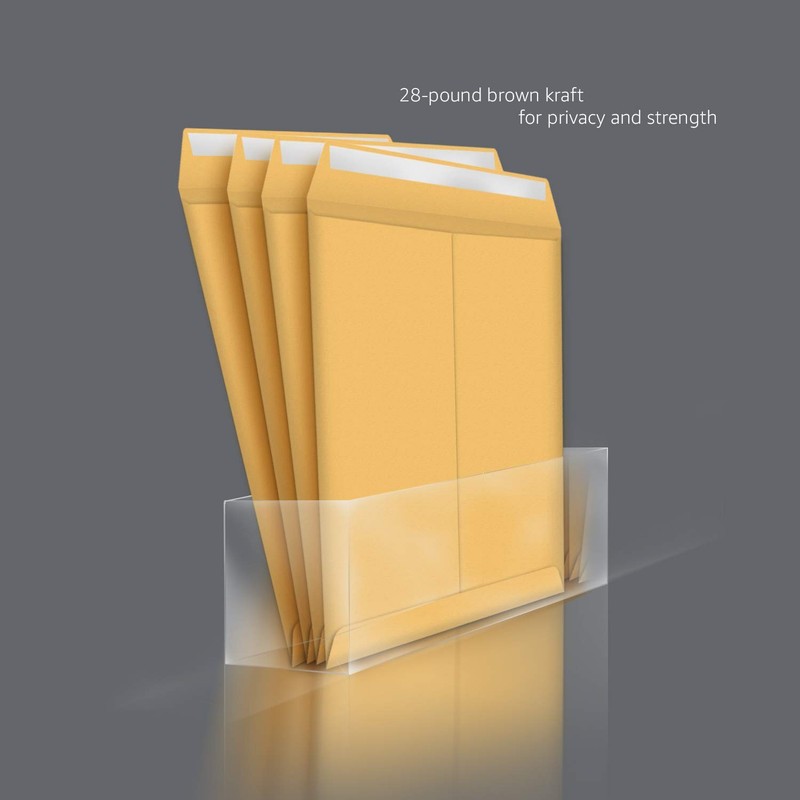 Manilla Envelope 6x9 Manila Self Stick Mailing Safe Security Business No.1 100pk gallery