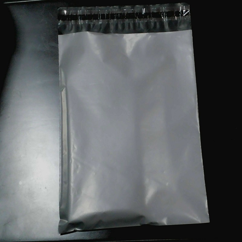 100 10 x 13 gray poly mailer shipping bag *2.4 mil* free USPS mail