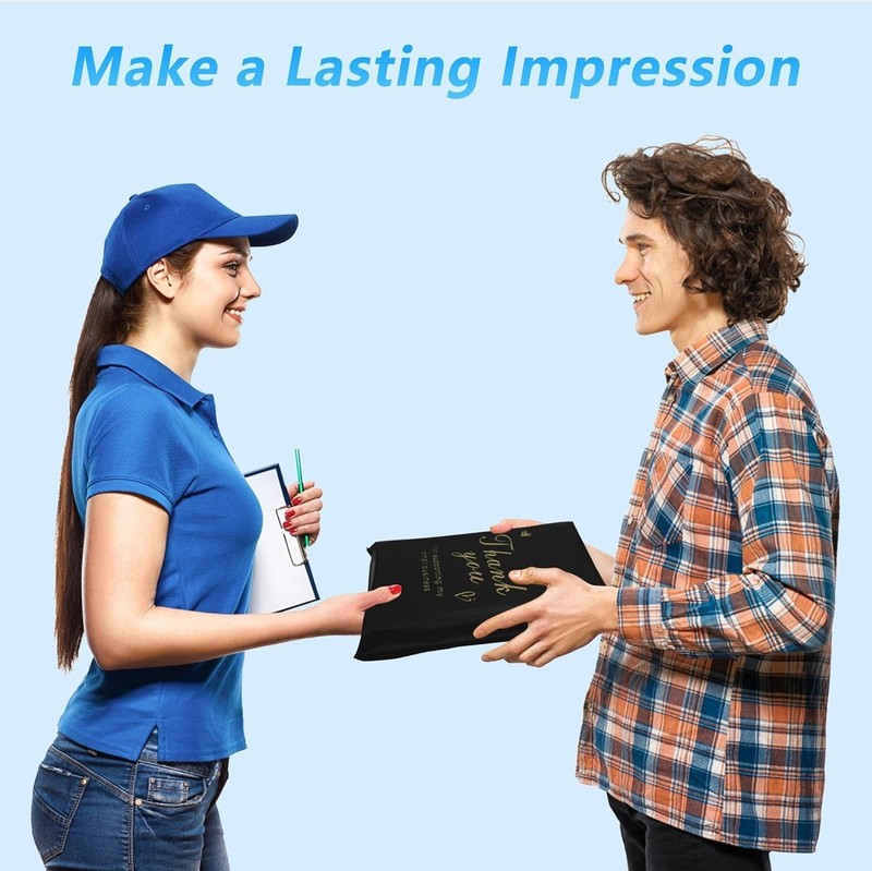 Durable 6x9 Poly Mailers for Small Business - 100 Pcs Waterproof & Self-Seal gallery