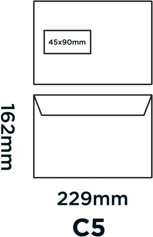Envelopes Premium Office 34213W Briefumschlag Haftklebung Mit Fenster Ultra Weiß gallery