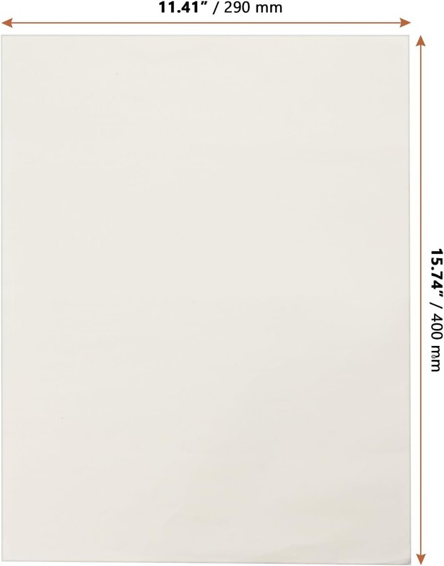 LEXININ 600 PCS 15.7 x 11.4 Inches Newsprint x Inches, off-white gallery