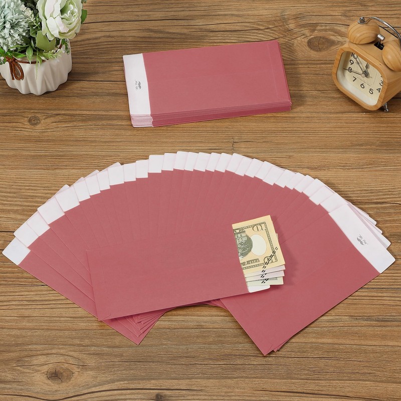 100 Pack 4x7Inch Money Envelopes for Cash Saving Budgeting Check Gifts gallery