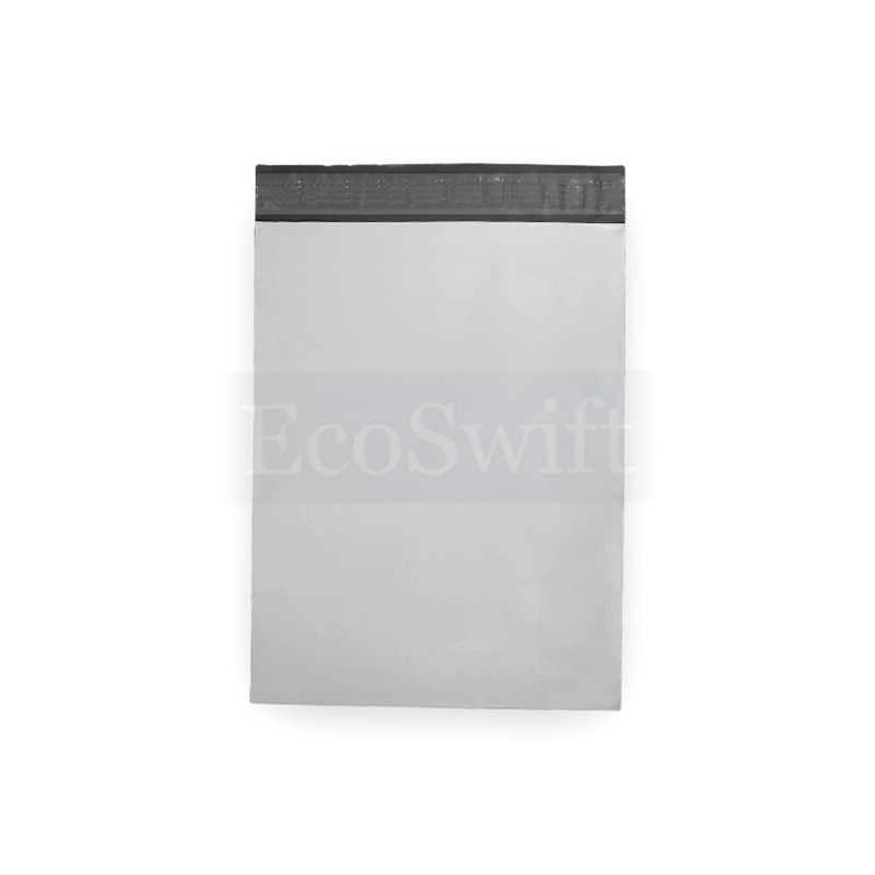 30 9 x 11 ECOSWIFT WHITE POLY MAILERS SHIPPING ENVELOPES SELF SEAL BAGS 2.35 MIL gallery