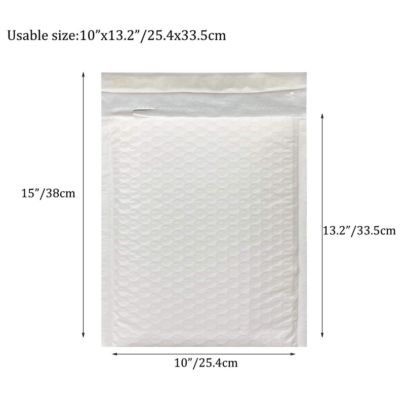 zmybcpack 25pcs 10x13 Inch Poly Bubble Mailers Padded Envelopes Bubble Lined ... gallery