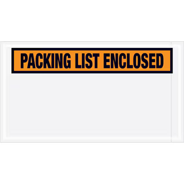 Manufacturer Varies Packing List Envelopes, Orange, PK1000 PL24 Manufacturer