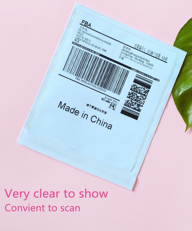 1000 PCS 4.5x5.5 Inch Clear Packing List Envelopes SelfAdhesive Pouch gallery