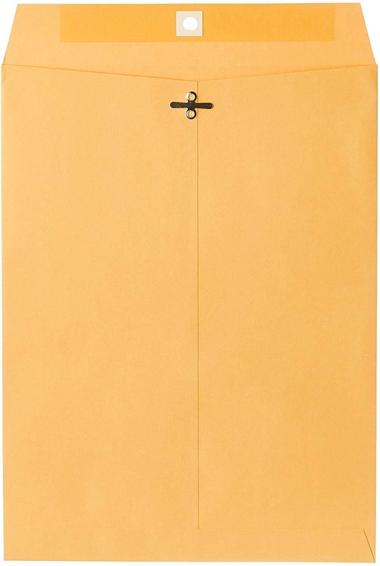 9" x 12" Brown Kraft Envelopes with Clasp Closure, 20 Count, 24-lb Paper gallery