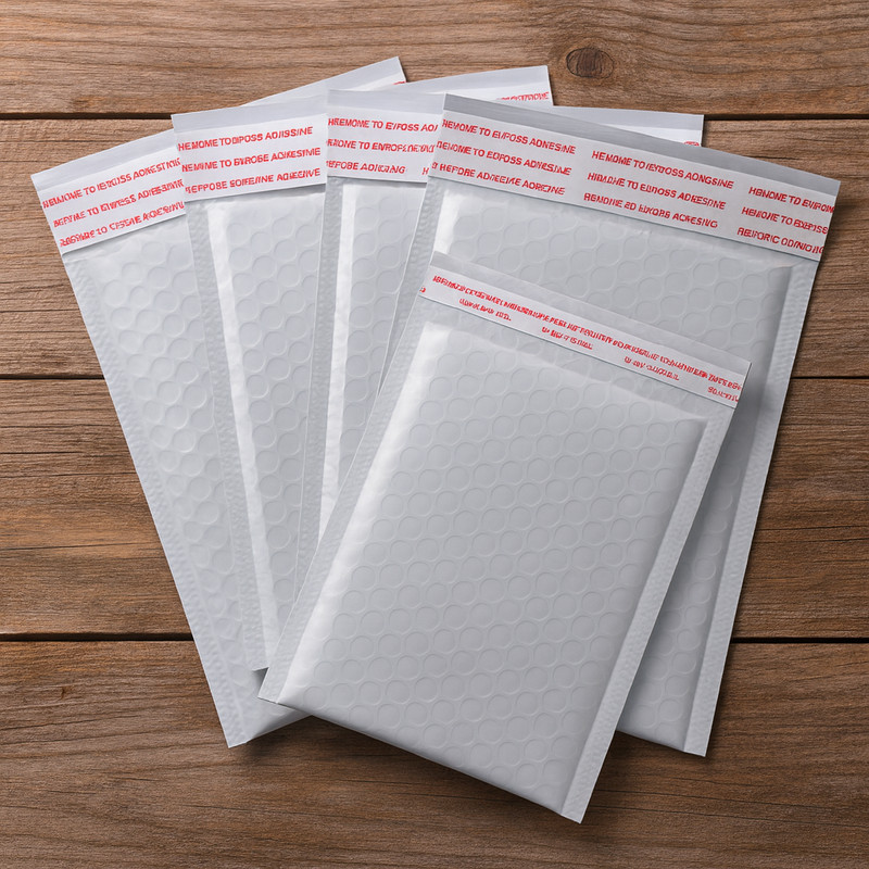 100 Pcs #00 5x9 Poly Bubble Mailers Padded Envelopes Shipping Mailing Bags gallery