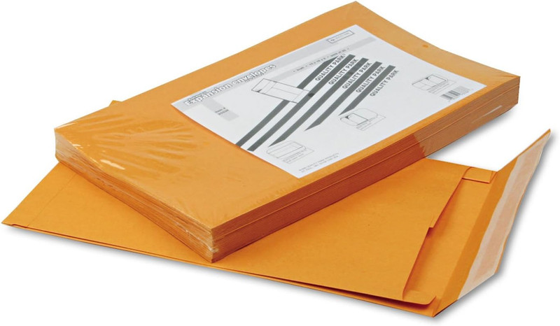 Redi-Strip Kraft Expansion Envelope, #15, Square Flap, Redi-Strip Adhesive Closu