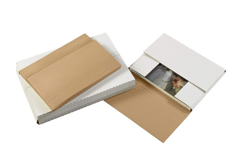 Aviditi M1181 Corrugated Easy-Fold Mailer, 11-1/8" Length X 8-5/8" Width X 1" He gallery