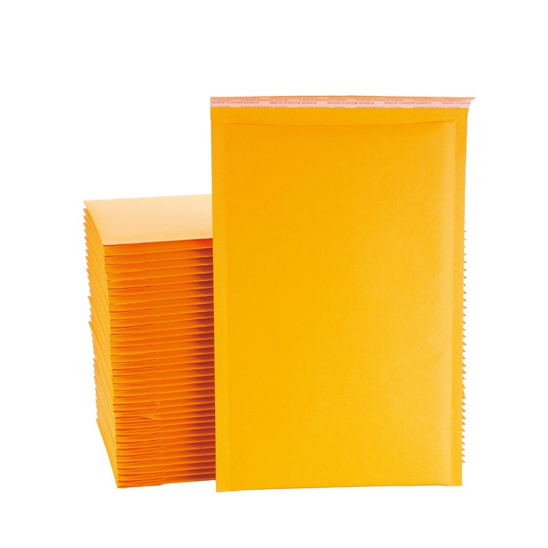 KRAFT BUBBLE MAILERS MAILING SHIPPING PADDED BAGS SELF SEAL ENVELOPES ANY SIZE gallery