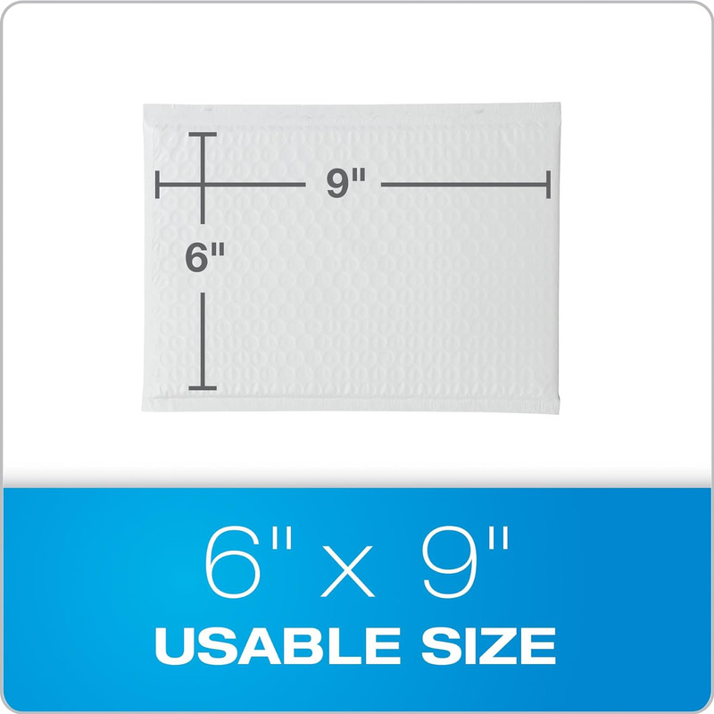 Bubble Mailers, 6 X 9 Inch, White Poly Mailers, Padded Envelopes, Shipping Envel gallery