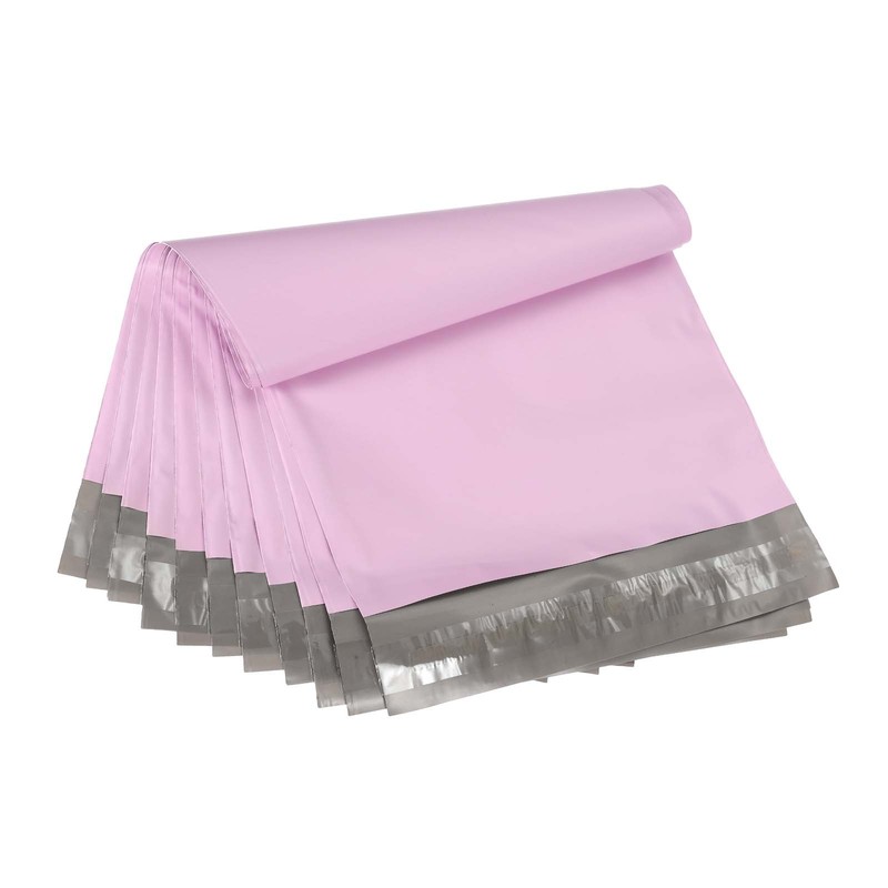 10.5x7.5 Inch Poly Mailers, 100 Pcs Shipping Bags for Clothing Light Purple