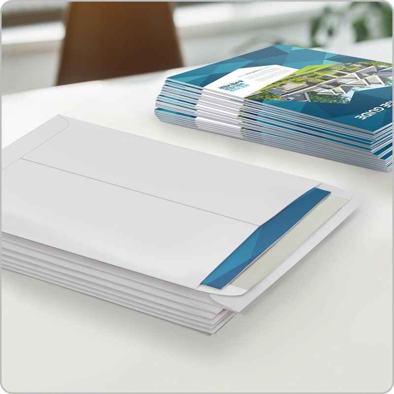 Columbian 9 x 12 Catalog Envelopes, Self Seal Closure, 28 lb White Wove, for ... gallery
