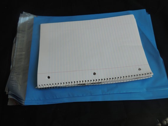 50 10x13 PINK AND BLUE POLY MAILERS ENVELOPES SHIPPING BAGS PLASTIC SELF SEAL gallery