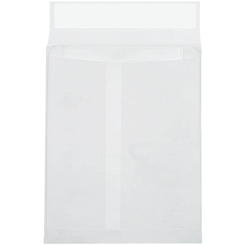 BTYE09122WE Tyvek Expandable Envelope, 9″ X 12″ X 2″, White (Pack of 100)