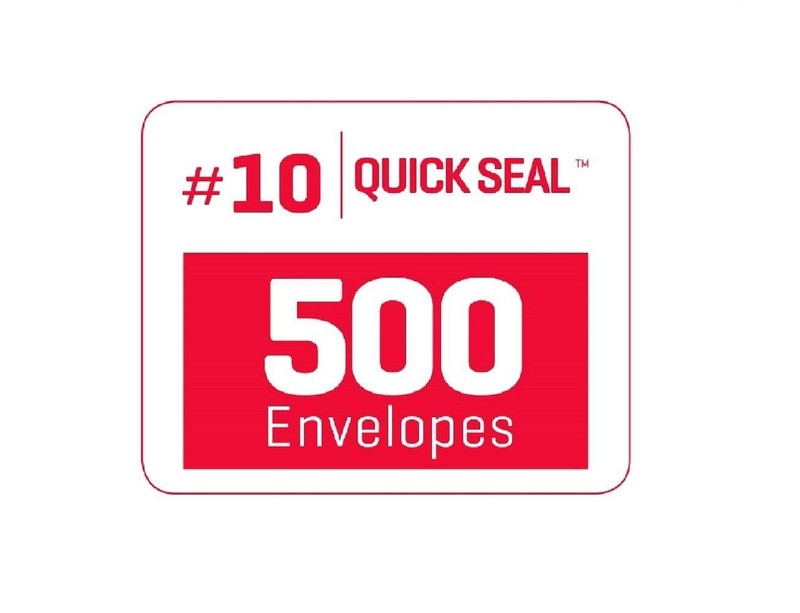 500 PCS #10 Single Left Window Self Seal Security Envelopes 41/8x91/2 Inch gallery