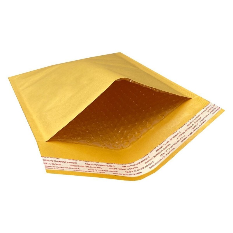 KRAFT BUBBLE MAILERS MAILING SHIPPING PADDED BAGS SELF SEAL ENVELOPES ANY SIZE gallery