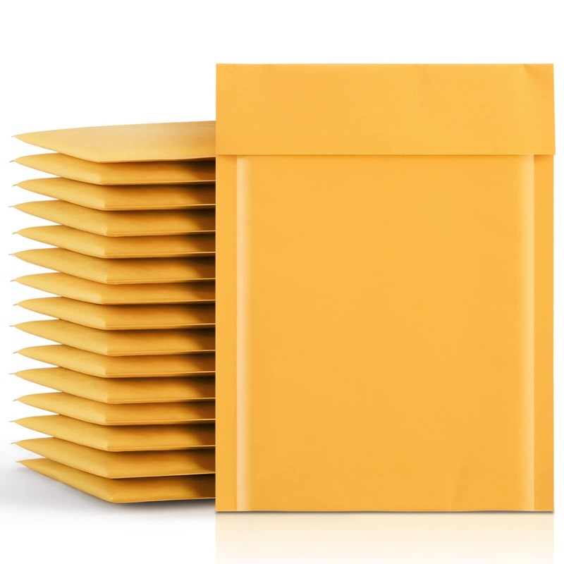 5×7 (18*13cm) Kraft Bubble Mailers Padded Envelope Shipping Bags Seal 200 Pack